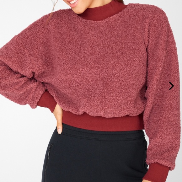 Fabletics Malia Polar Fleece Pullover NWT - Picture 4 of 10